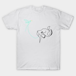 Cat And Bird Collection T-Shirt